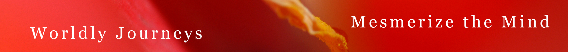 Red Karawana Front Page Banner Ad: Worldly Journeys Mesmerize the Mind