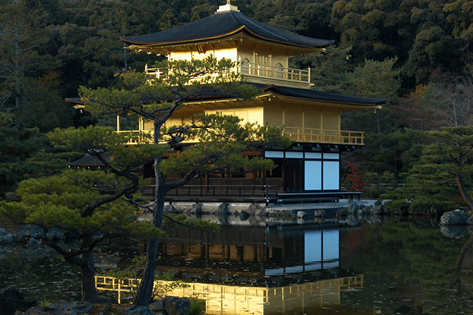 Japan, Kyoto, Kinkakuji Temple, Temple of the Golden Pavilion