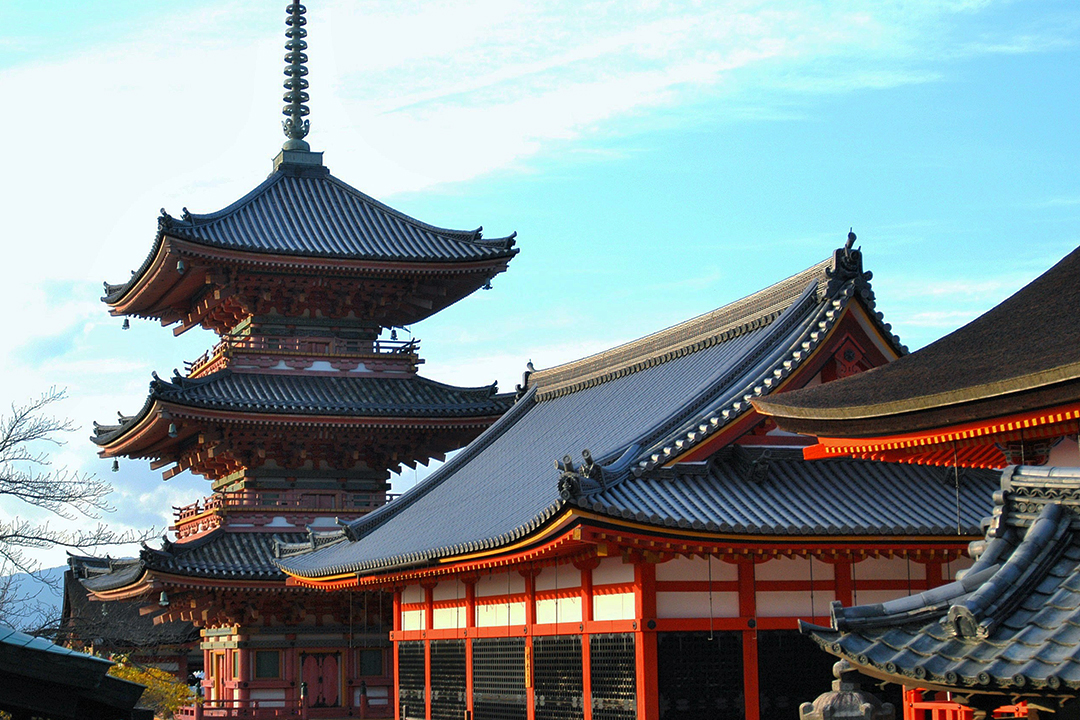 Japan, Kyoto, Kiyomizu Temple