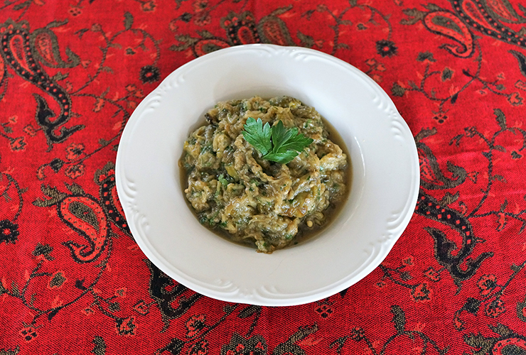 Iran, Salade Perse d'Aubergines