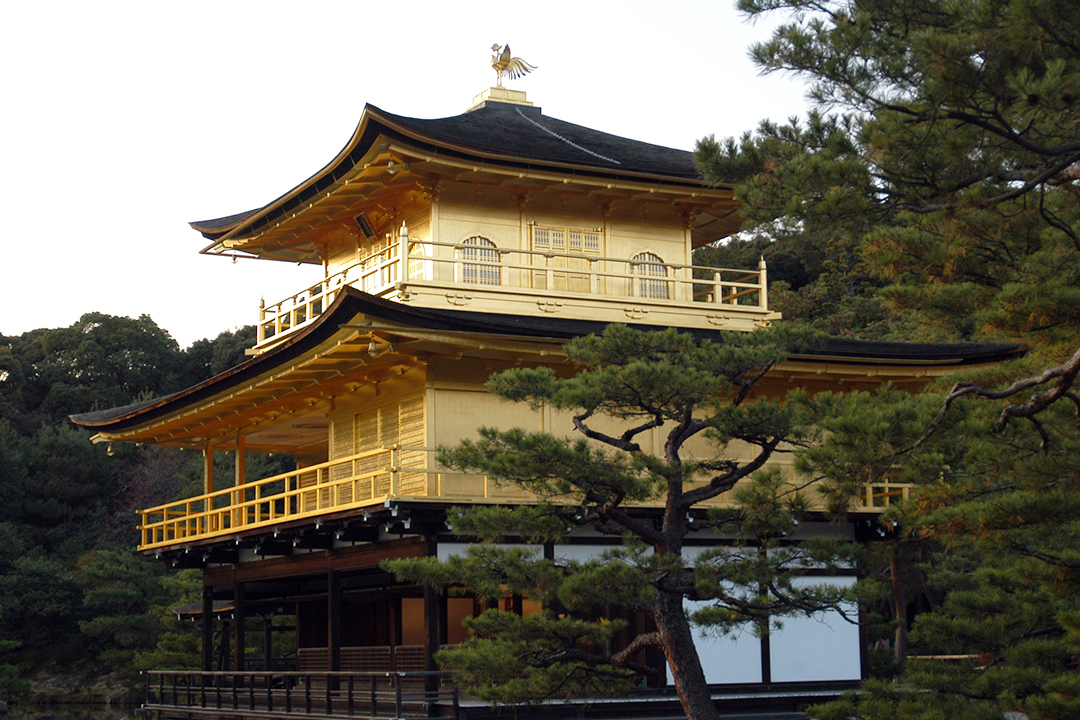 Japan, Kyoto, Kinkakuji Temple, Temple of the Golden Pavilion