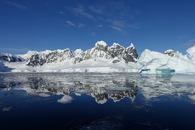 Antarctica, Hidden Bay & Mountains
