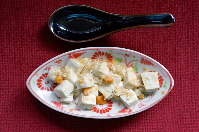 China, Crab Roe Tofu