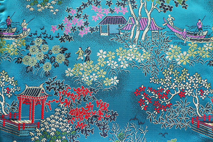 China, Turquoise Pillow Case