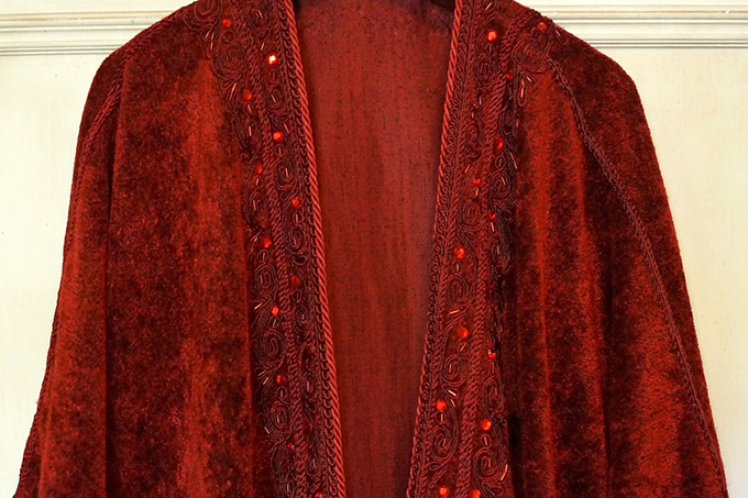Lebanon, Red Oriental Robe