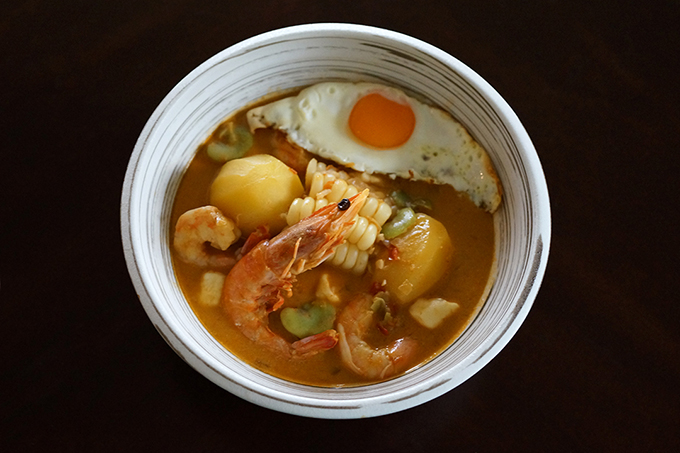 Peru, Chupe de Camarones