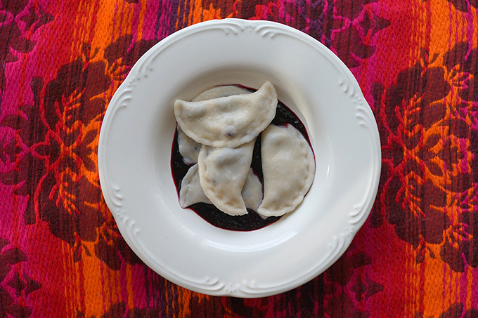 Poland, Blueberry Pierogi