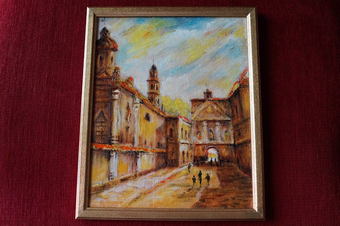 Lithuania, Gate of Dawn Painting