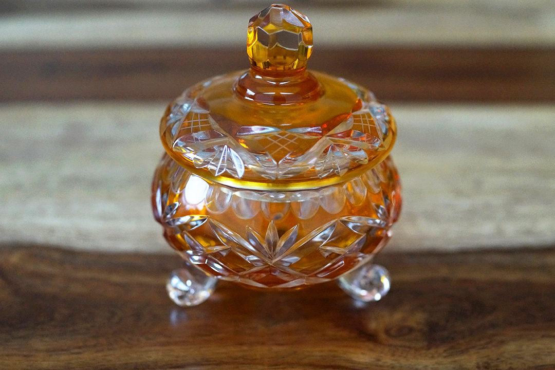 Poland, Yellow Crystal Bowl