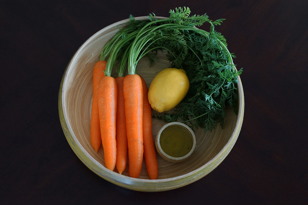 Carrots, Lemon, Olive Oil