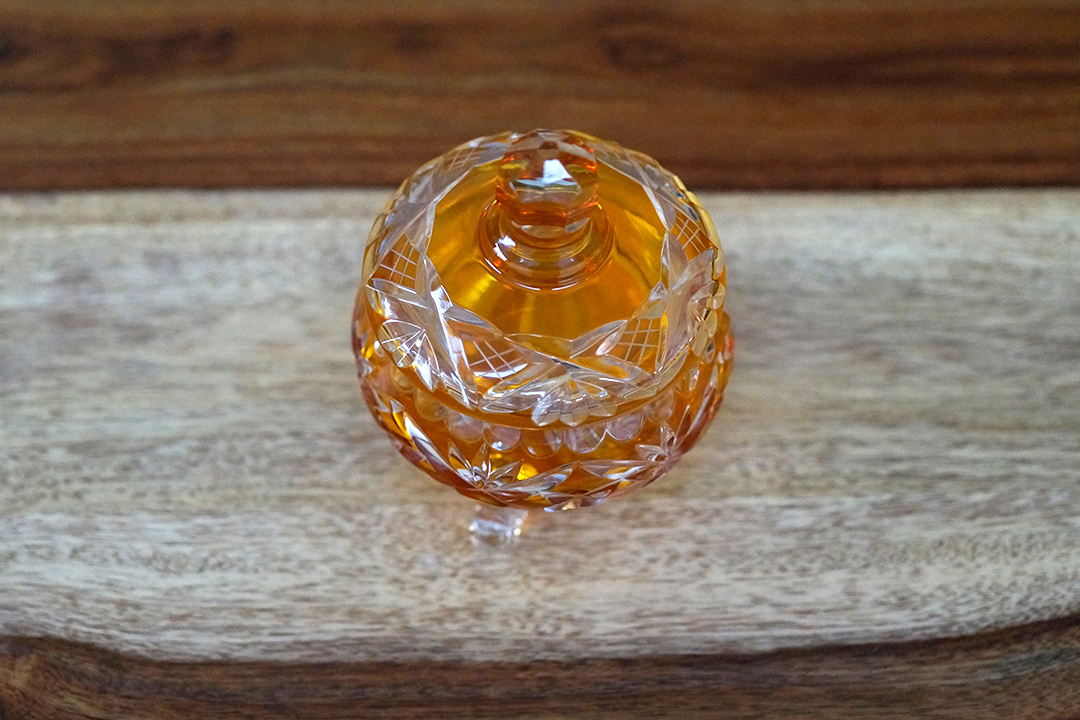 Poland, Yellow Crystal Bowl