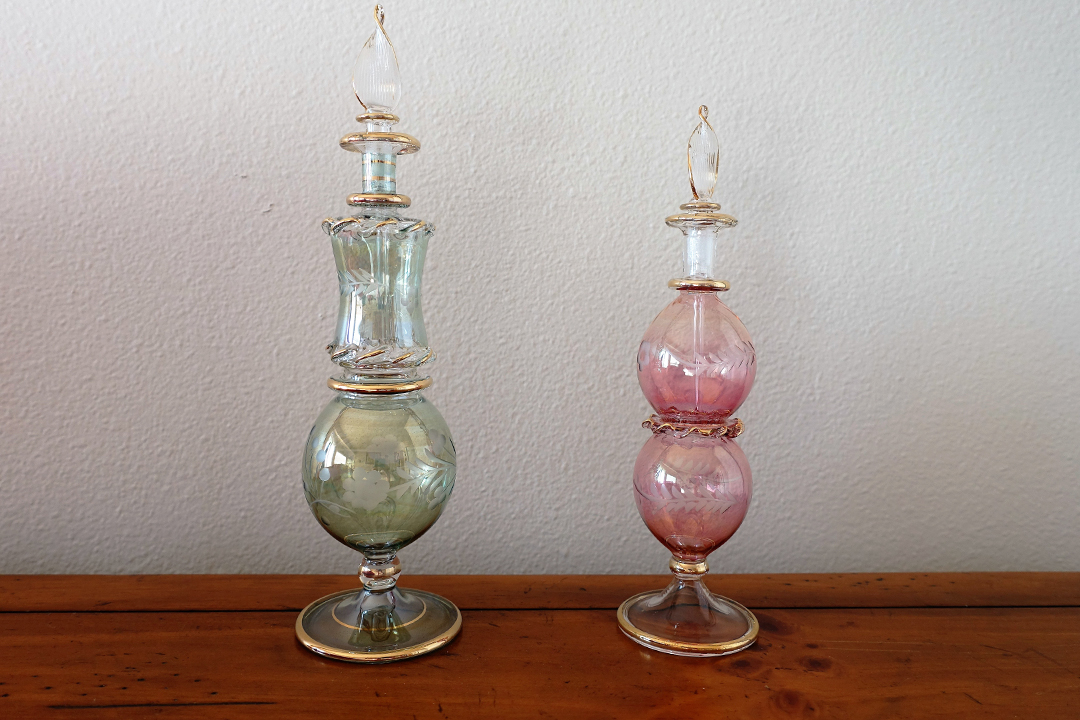 UAE, Abu Dhabi, Perfume Bottles