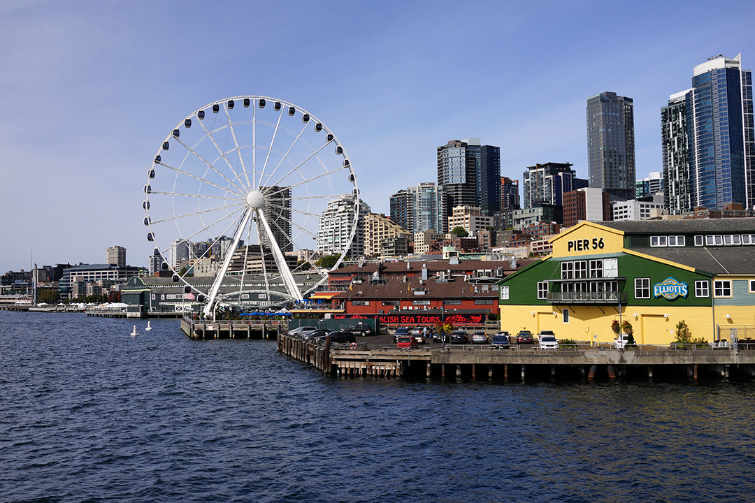 USA, Pacific Northwest, Seattle Waterfront