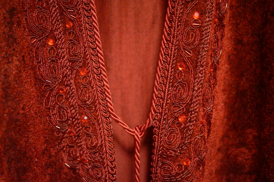 Lebanon, Red Oriental Robe