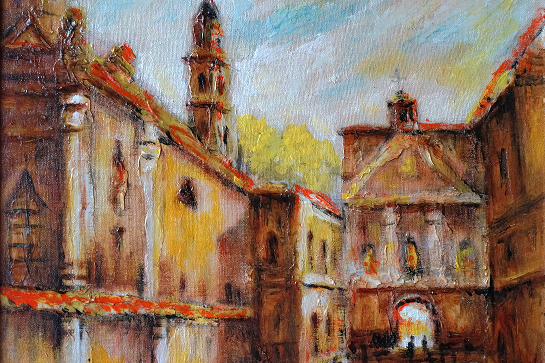 Lithuania, Gate of Dawn Painting