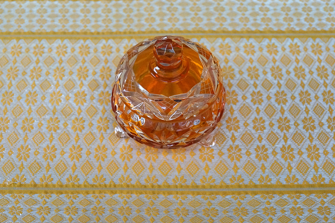 Poland, Yellow Crystal Bowl