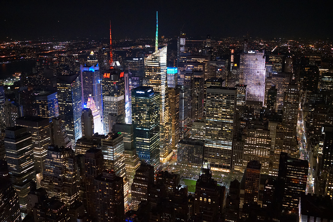 USA, New York, View from Empire State Building
