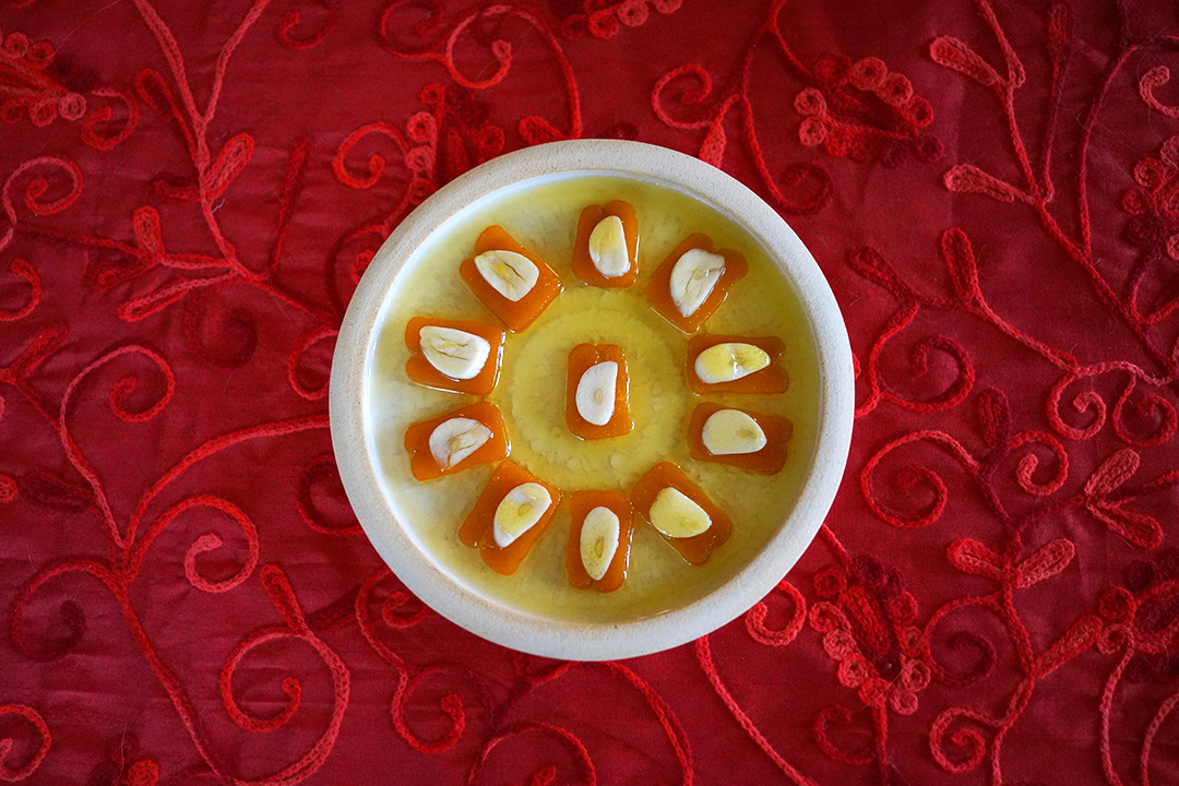 Lebanon, Bottarga with Garlic