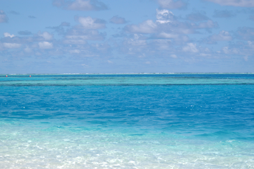 Maldives, Rangali Island, Coastline