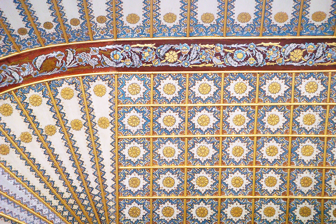 Turkey, Istanbul, Topkapi Palace, Mosaics