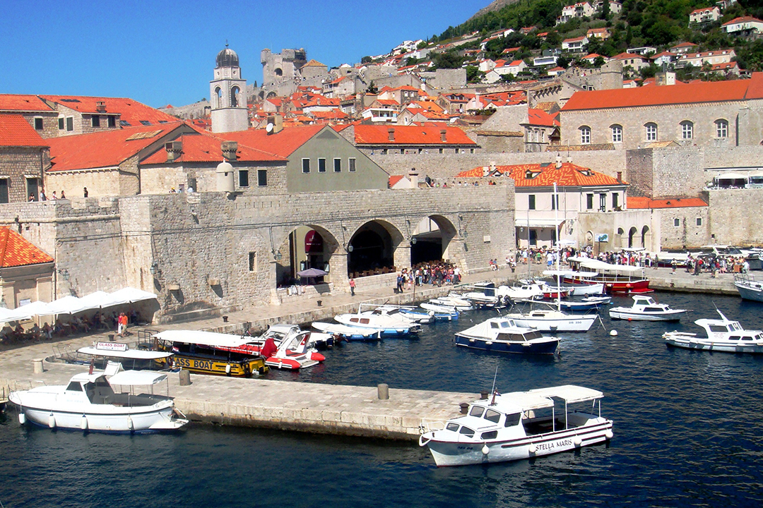 Croatia, Dubrovnick, Old Harbour