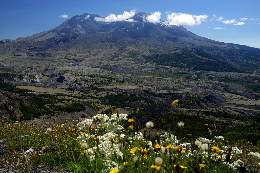 USA, Pacific Northwest, Mount St. Helens National Volcanic Monument