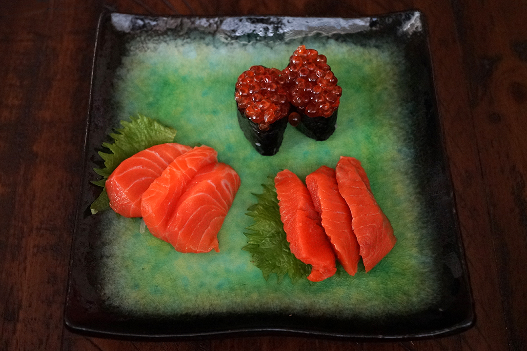 USA, Pacific Northwest, Salmon & Salmon Roe