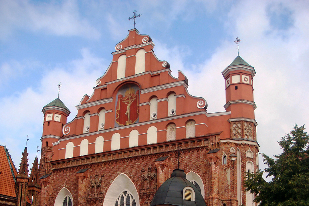 Lituanie, Vilnius, Église Sainte-Anne