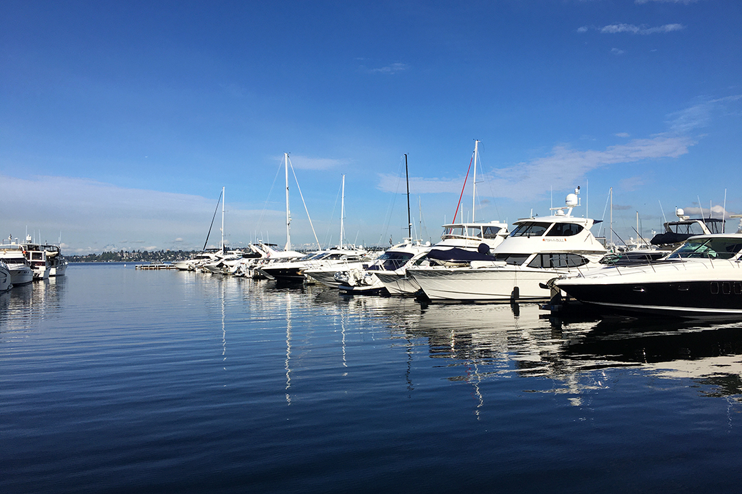 USA, Pacific Northwest, The Woodmark Hotel & Still Spa, Marina