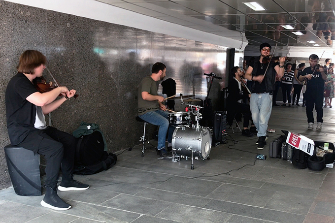 Street Musicians in Moscow