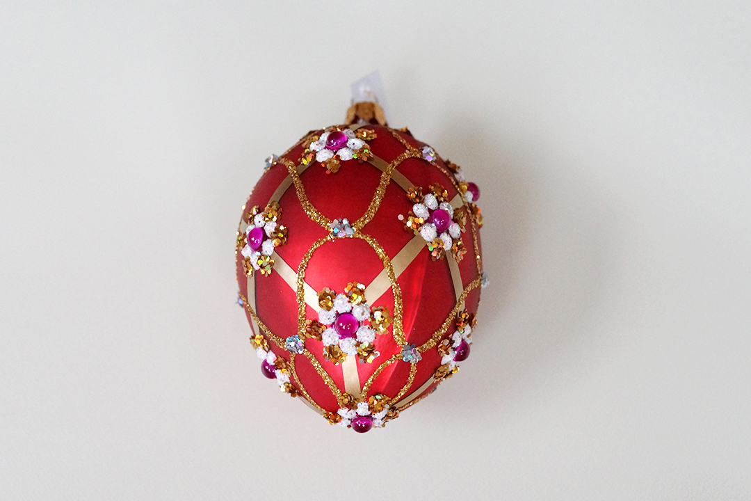 Poland, Glass Egg Ornament