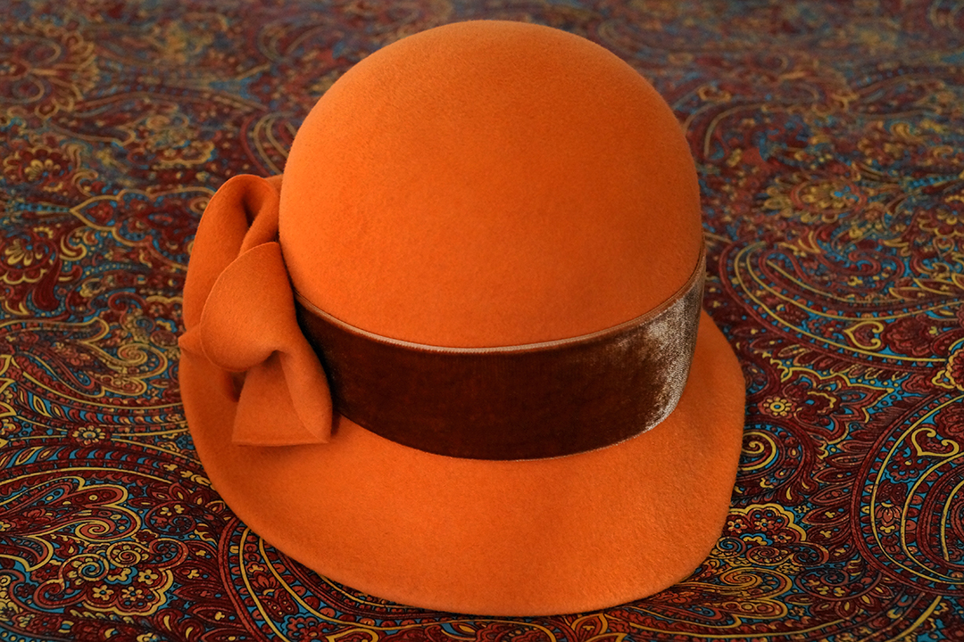Poland, Orange Felt Hat