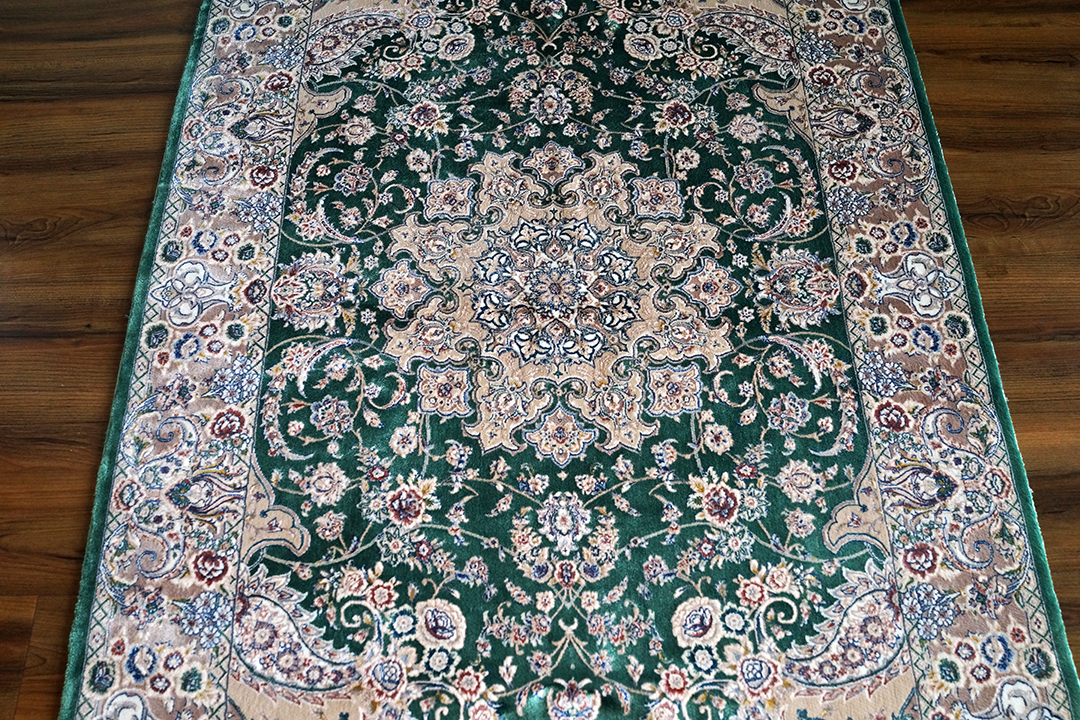 Iran, Green Persian Rug
