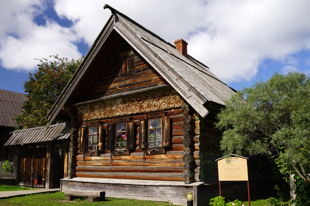 Russia, Suzdal, Wooden House