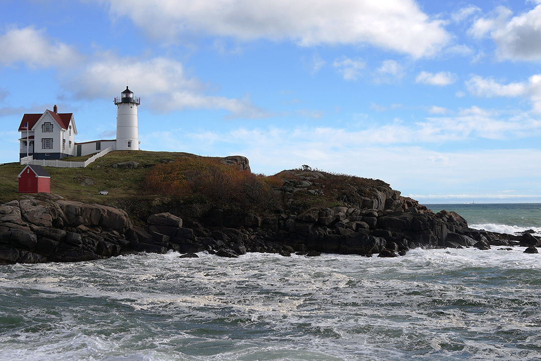 USA, Maine, Nubble Lighthouse
