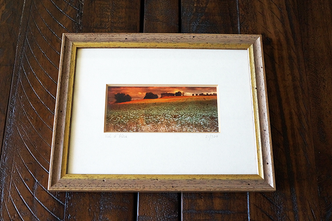 Italy, Sunset in Tuscany Artwork