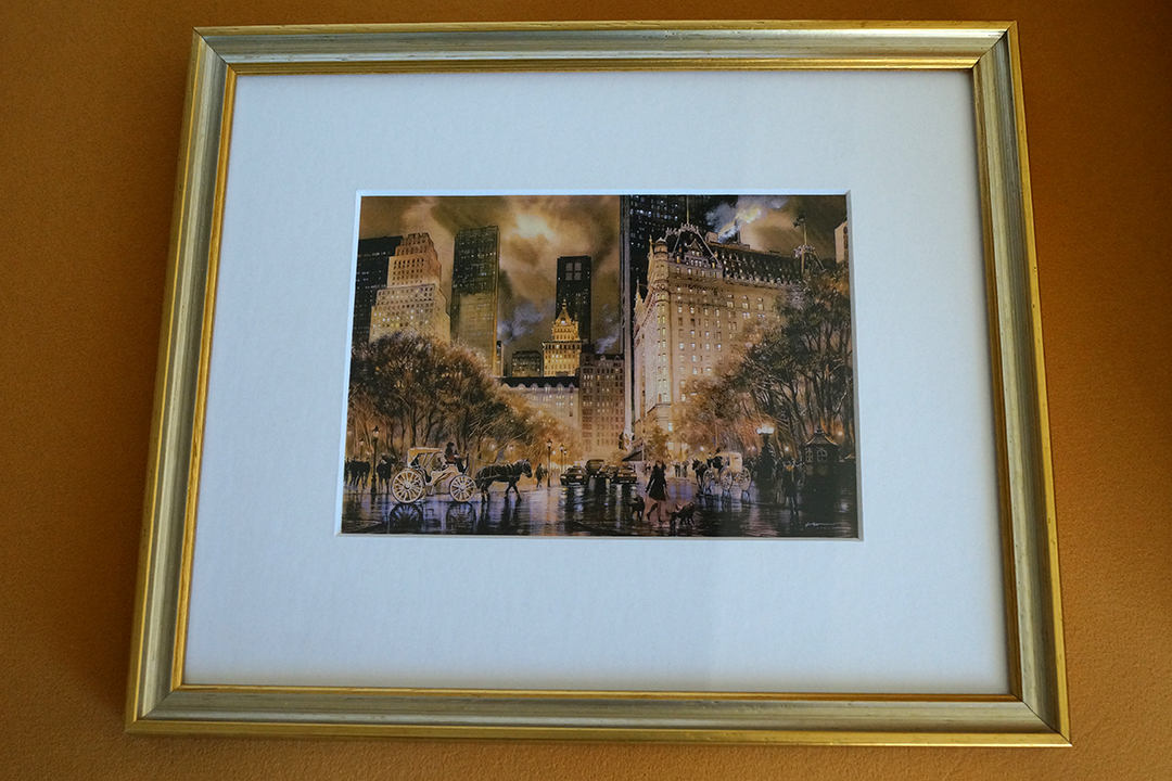 USA, New York at Night Artwork