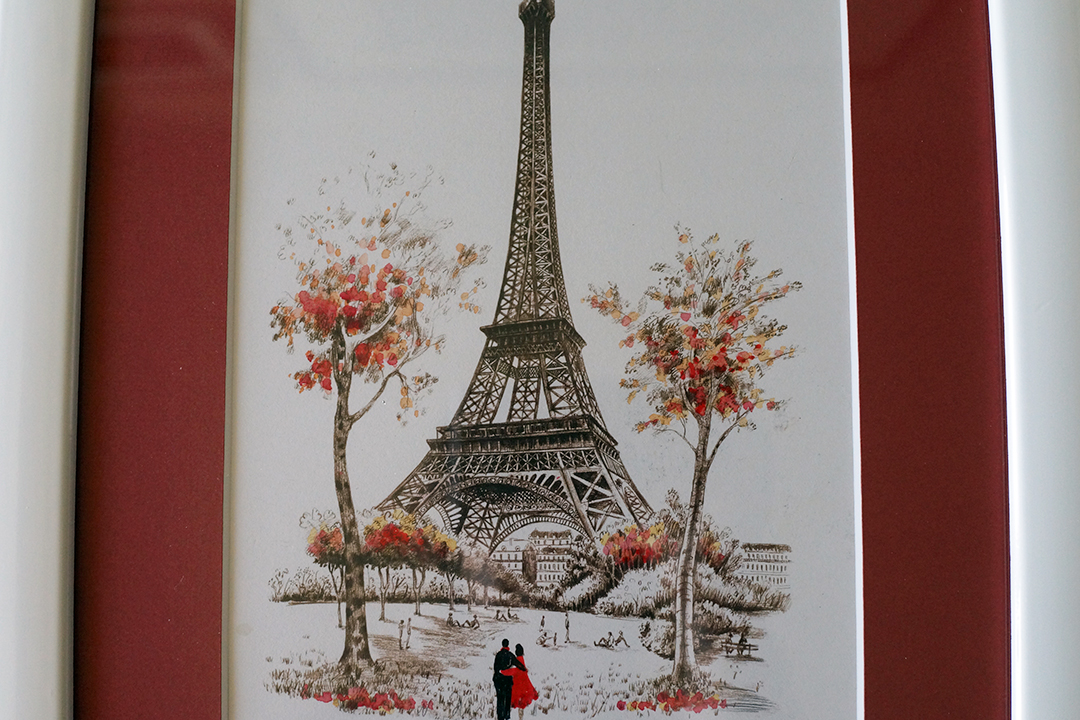 France, Eiffel Tower Artwork