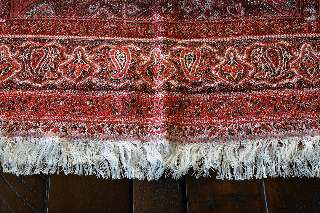 India, Ruby Shawl