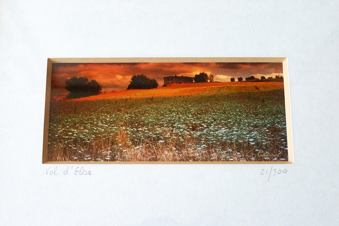 Italy, Sunset in Tuscany Artwork