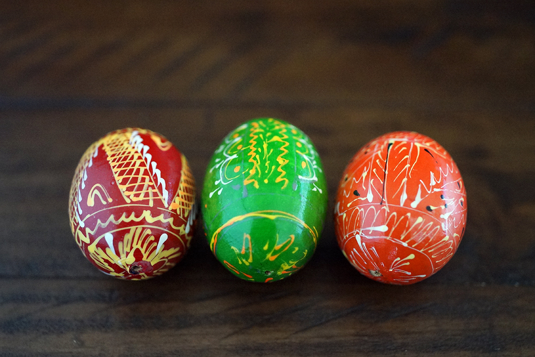 Poland, Wooden Easter Eggs