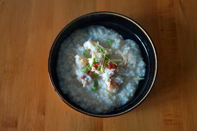 China, Lobster Congee